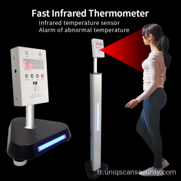 Thermomètre réglable avec alarme vocale sans contact